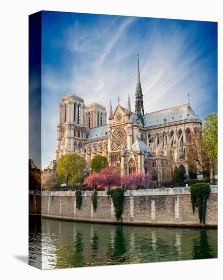 Notre Dame De Paris - France-null-Stretched Canvas
