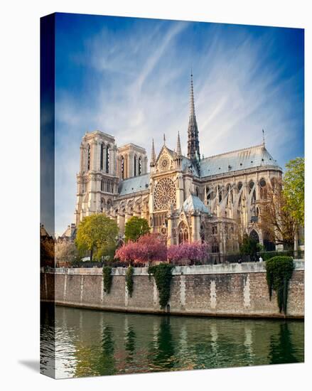 Notre Dame De Paris - France-null-Stretched Canvas