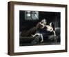 Notre-Dame de Paris - Frollo et Esmeralda-Louis Boulanger-Framed Giclee Print