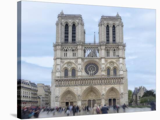 Notre Dame de Paris I-Cora Niele-Stretched Canvas