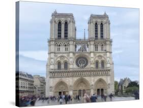 Notre Dame de Paris I-Cora Niele-Stretched Canvas