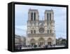 Notre Dame de Paris I-Cora Niele-Framed Stretched Canvas