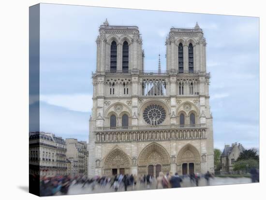 Notre Dame de Paris I-Cora Niele-Stretched Canvas