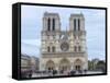 Notre Dame de Paris I-Cora Niele-Framed Stretched Canvas