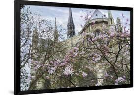 Notre Dame de Paris III-Cora Niele-Framed Giclee Print