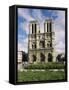 Notre Dame De Paris, Ile De La Cite, Paris, France-Peter Scholey-Framed Stretched Canvas