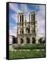 Notre Dame De Paris, Ile De La Cite, Paris, France-Peter Scholey-Framed Stretched Canvas