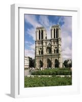 Notre Dame De Paris, Ile De La Cite, Paris, France-Peter Scholey-Framed Photographic Print