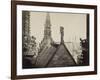 Notre-Dame de Paris, les combles pris de la Galerie des Tours-Charles Marville-Framed Giclee Print