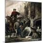 Notre-Dame de Paris - Soldats et prisonnières-Louis Boulanger-Mounted Giclee Print