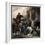 Notre-Dame de Paris - Soldats et prisonnières-Louis Boulanger-Framed Giclee Print