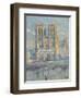 Notre Dame de Paris-Maximilien Luce-Framed Art Print