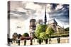 Notre Dame de Paris-Philippe Hugonnard-Stretched Canvas