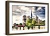 Notre Dame de Paris-Philippe Hugonnard-Framed Giclee Print