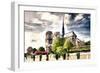 Notre Dame de Paris-Philippe Hugonnard-Framed Giclee Print