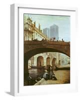 Notre-Dame De Paris-Honore Daumier-Framed Giclee Print