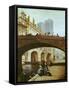 Notre-Dame De Paris-Honore Daumier-Framed Stretched Canvas
