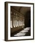 Notre-Dame De Senanque Abbey Cloister, Gordes, Vaucluse, France, Europe-Godong-Framed Photographic Print