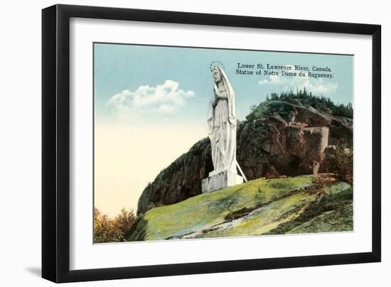 Notre Dame du Sauenay-null-Framed Art Print