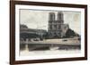 Notre-Dame et le Pont-Stephanie Monahan-Framed Giclee Print