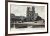 Notre-Dame et le Pont-Stephanie Monahan-Framed Giclee Print