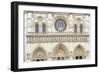 Notre Dame Facade Details I-Cora Niele-Framed Giclee Print