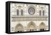 Notre Dame Facade Details I-Cora Niele-Framed Stretched Canvas