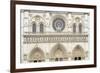 Notre Dame Facade Details I-Cora Niele-Framed Giclee Print