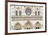 Notre Dame Facade Details I-Cora Niele-Framed Giclee Print