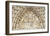 Notre Dame Facade Details II-Cora Niele-Framed Giclee Print