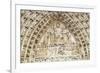 Notre Dame Facade Details II-Cora Niele-Framed Giclee Print