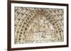 Notre Dame Facade Details II-Cora Niele-Framed Giclee Print