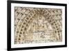 Notre Dame Facade Details II-Cora Niele-Framed Giclee Print