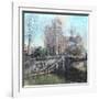 Notre Dame on the Seine-Mark Lague-Framed Art Print