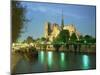 Notre Dame on the Siene River, Paris, France, Europe-Gavin Hellier-Mounted Photographic Print