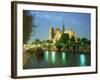 Notre Dame on the Siene River, Paris, France, Europe-Gavin Hellier-Framed Photographic Print