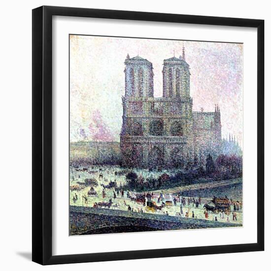 Notre-Dame, Paris, 1900-01-Maximilien Luce-Framed Giclee Print