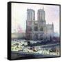 Notre-Dame, Paris, 1900-01-Maximilien Luce-Framed Stretched Canvas