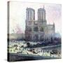 Notre-Dame, Paris, 1900-01-Maximilien Luce-Stretched Canvas