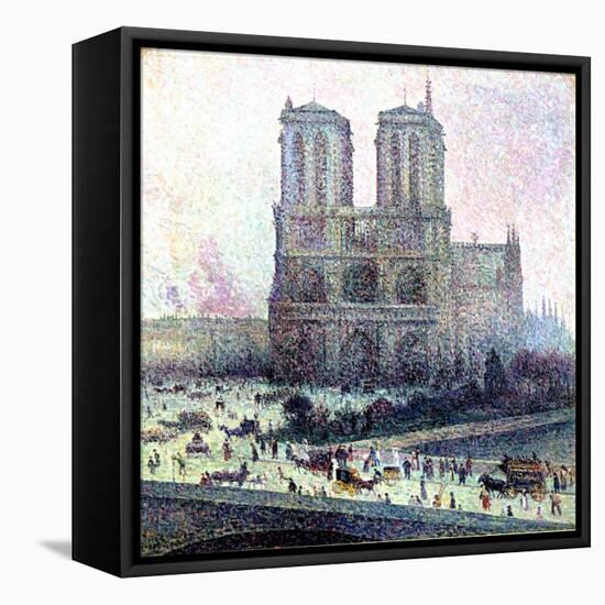 Notre-Dame, Paris, 1900-01-Maximilien Luce-Framed Stretched Canvas