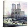 Notre-Dame, Paris, 1900-01-Maximilien Luce-Stretched Canvas