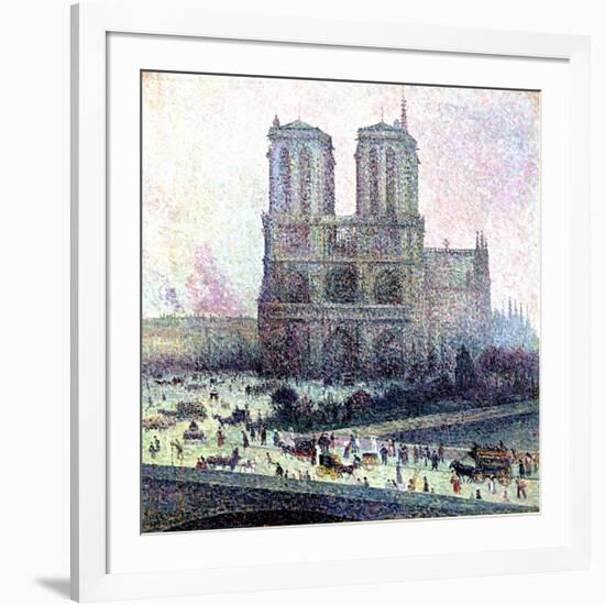 Notre-Dame, Paris, 1900-01-Maximilien Luce-Framed Giclee Print