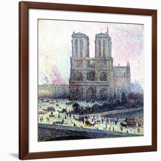 Notre-Dame, Paris, 1900-01-Maximilien Luce-Framed Giclee Print