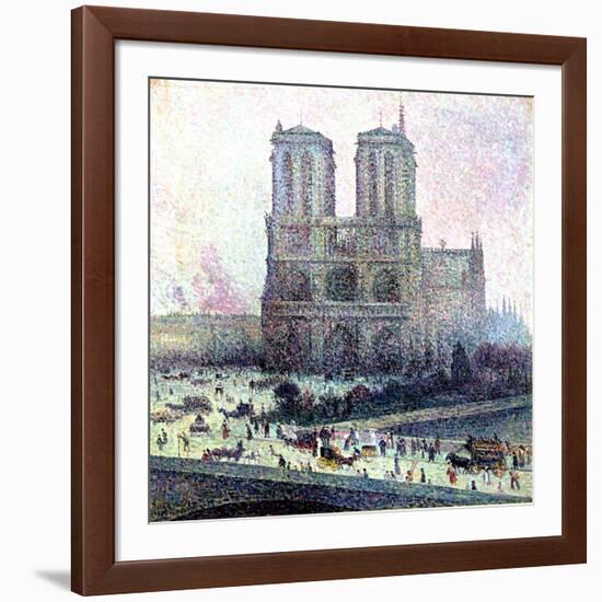 Notre-Dame, Paris, 1900-01-Maximilien Luce-Framed Giclee Print