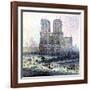 Notre-Dame, Paris, 1900-01-Maximilien Luce-Framed Giclee Print