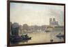 Notre Dame, Paris, 19th Century-Frederick Nash-Framed Giclee Print