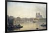 Notre Dame, Paris, 19th Century-Frederick Nash-Framed Giclee Print