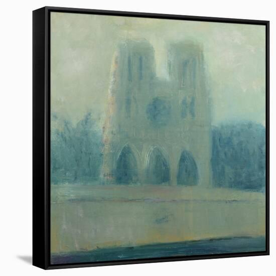 Notre Dame, Paris, 2016-Michael Clark-Framed Stretched Canvas