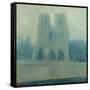 Notre Dame, Paris, 2016-Michael Clark-Framed Stretched Canvas