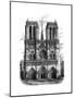 Notre Dame, Paris, C1888-null-Mounted Giclee Print